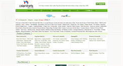 Desktop Screenshot of orientarts.com